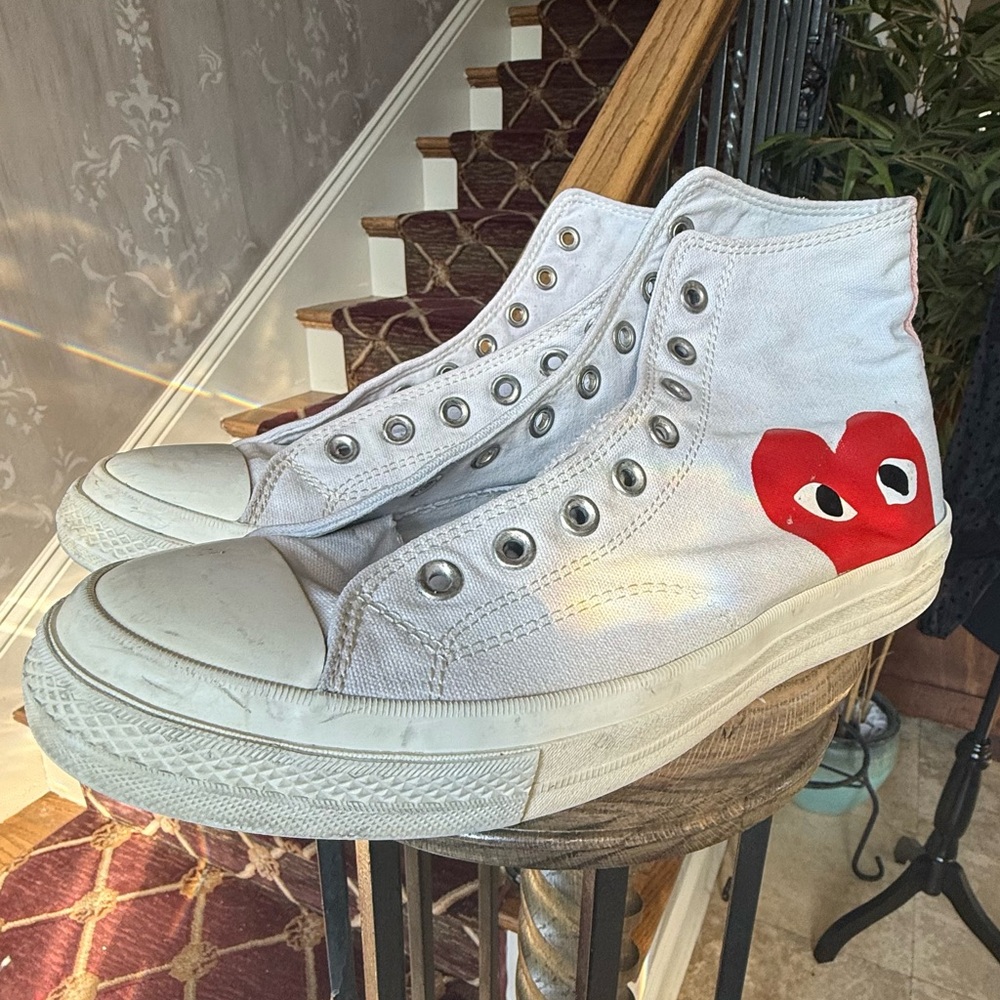 Comme PLAY x Converse Chuck 70 men’s size 10. Preowned good condition. - Picture 3 of 10